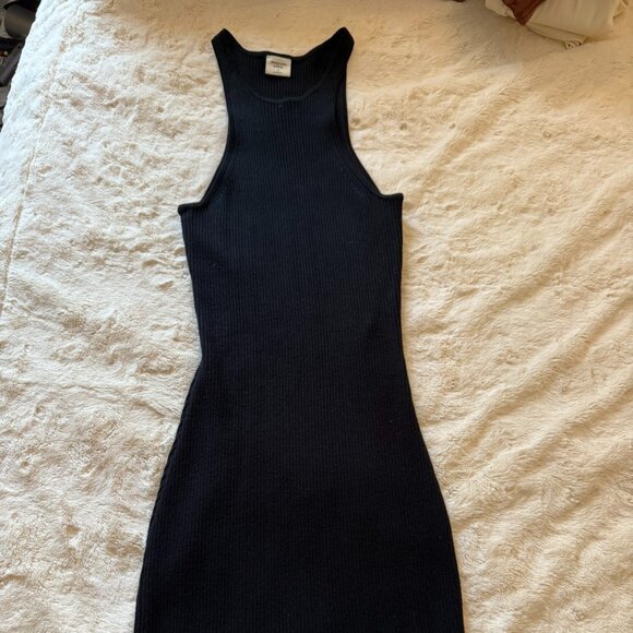 Abercrombie Sweater Dress - Size S - Black A&F Mini Sweater Dress - Picture 1 of 6